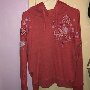 Aeropostale Size M floral print hoodie